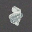 Glas-Bodenträger zum Einstecken, 5 mm, Kunststoff transparent, 282.12.435

