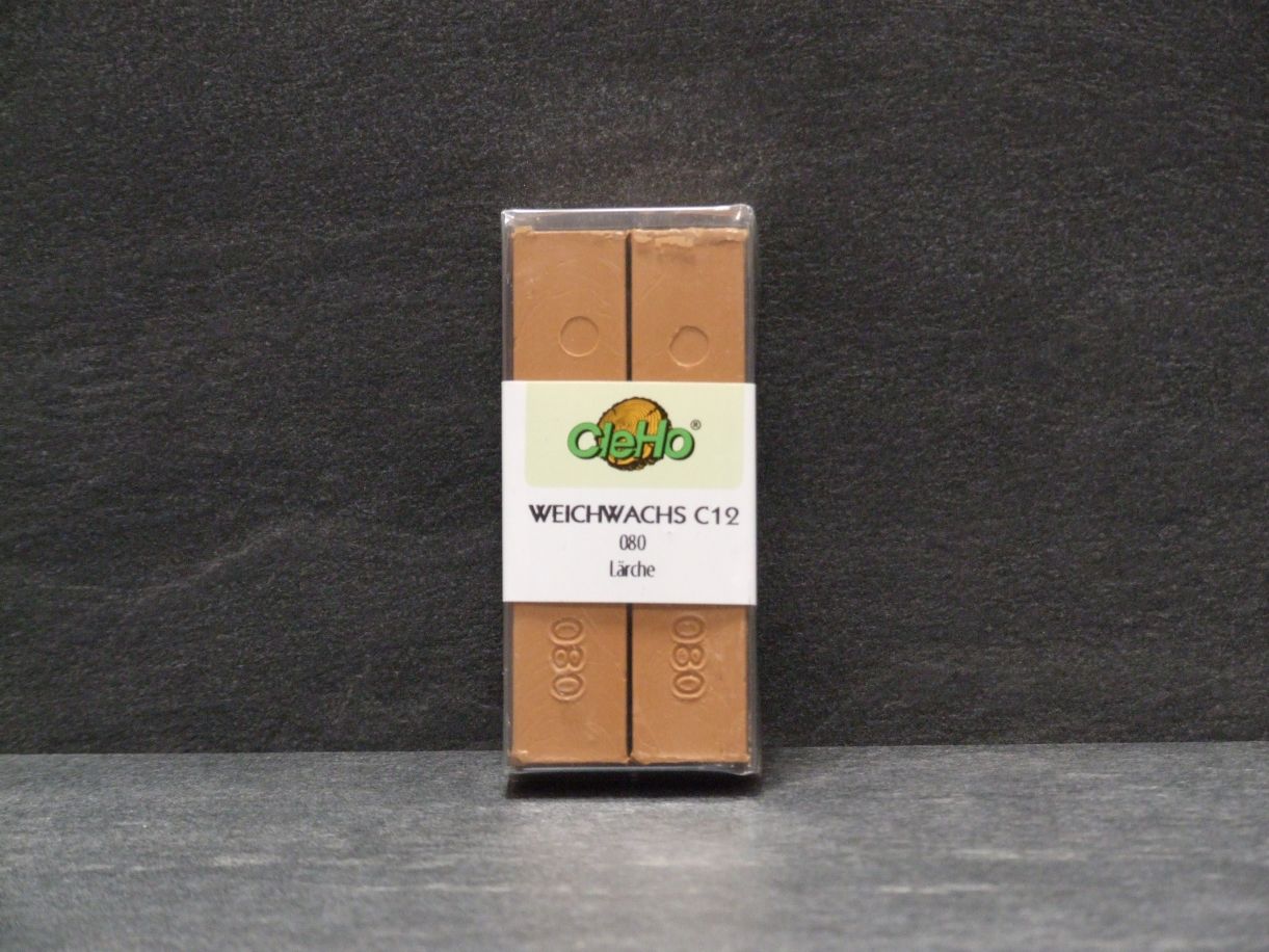 Weichwachsstange C 12 2er-Set, 

Nr. 080 Lärche, 1223080

