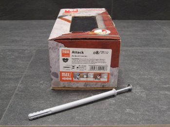 TOX Nageldübel Attack 8x140 mm, 

50 St., 017102281

