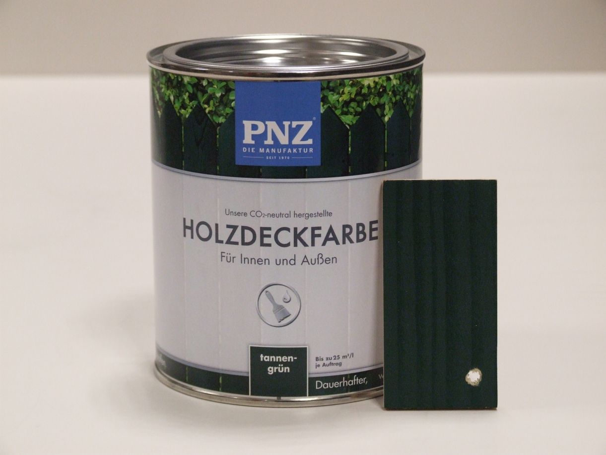 PNZ Holzdeckfarbe tannengrün, 0,75 l; 75037

