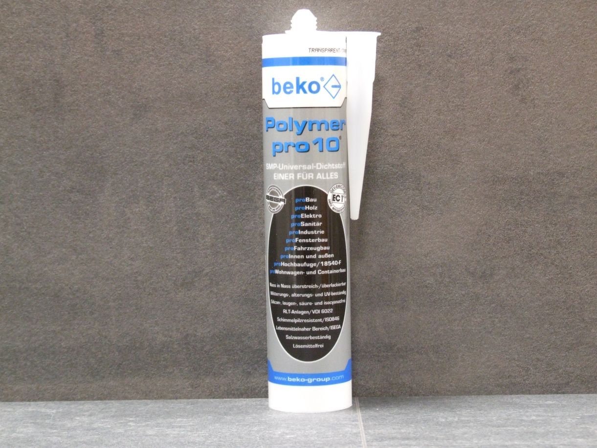 Polymer pro10 SMP-Universal-Dichtstoff, 

transparent, 310 ml; 21001

