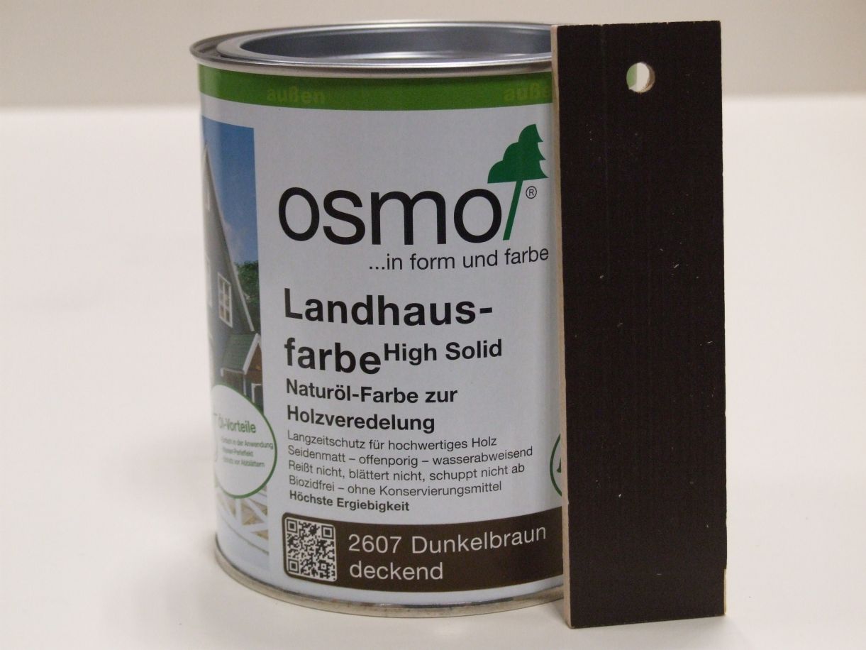 OSMO Landhausfarbe Dunkelbraun 2607;

0,75 l; 11400009

