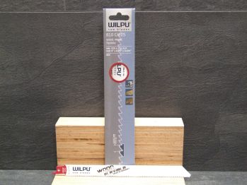 Säbelsägeblatt 810C/225, Bimetall

225x19x0,9 mm, verzahnte Länge 205 mm

13622 00005; VE=5 St.

