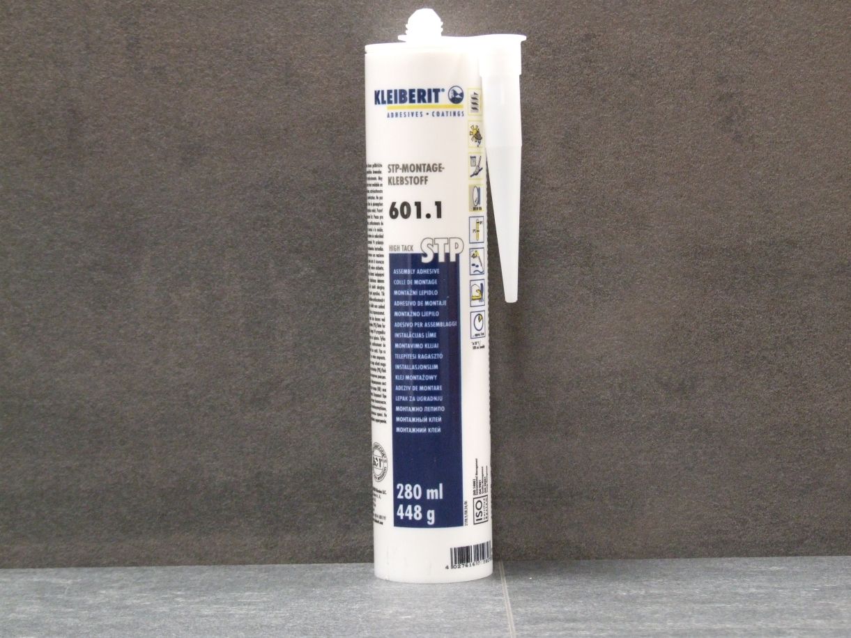 Kleiberit Montageklebstoff 601.1, weiß, 

280 ml/448g, High Tack; 601.1.1081

