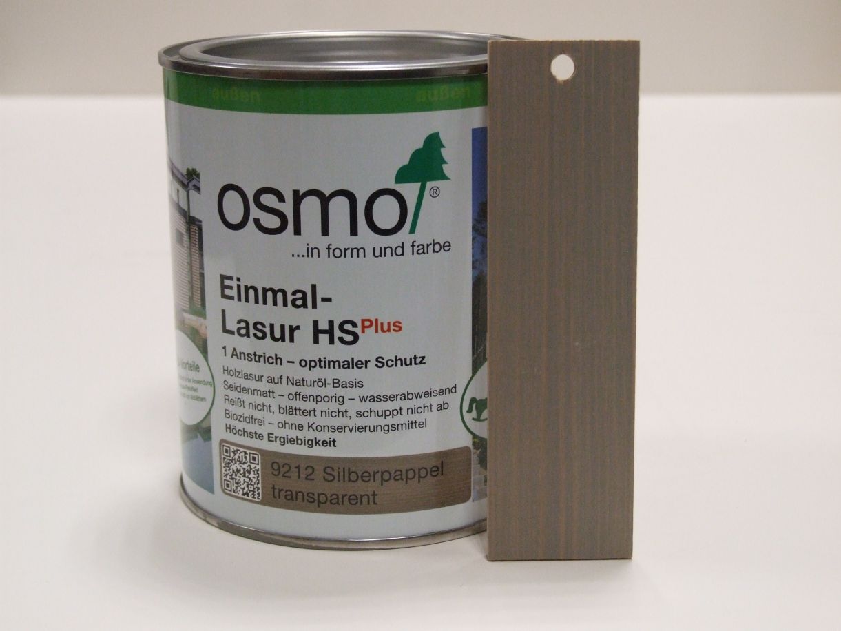 OSMO Einmal-Lasur Silberpappel 9212,

0,75 l; 11101450


