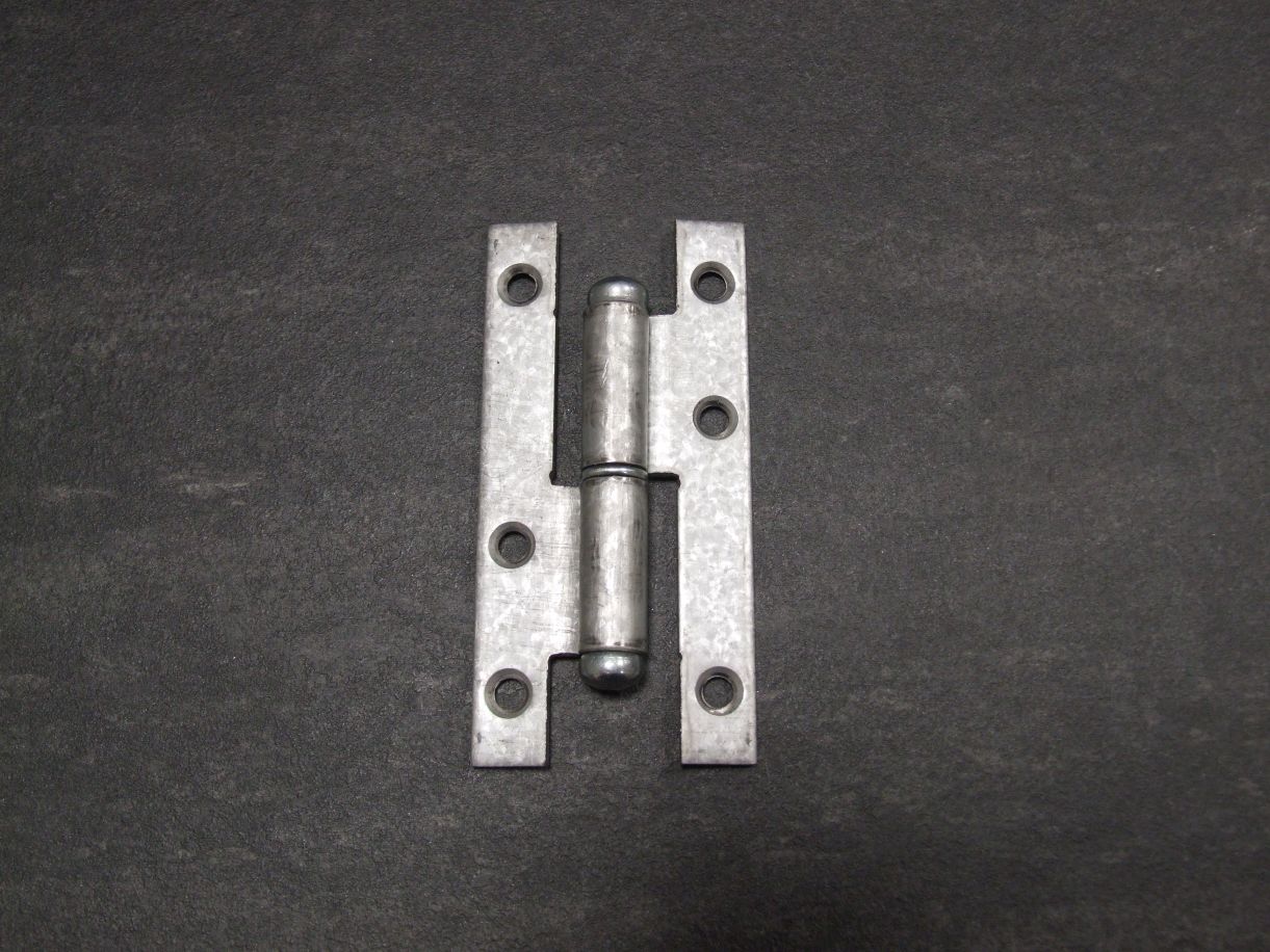 Aushebescharnier 94x45x2,5 mm, rechts, 

hell verzinkt, 340919

