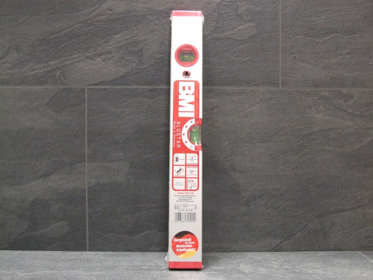 BMI Wasserwaage Alu-Star, 40 cm, 691040

