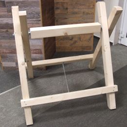 Holzsägebock "Jan" Breite 95 cm, 

aus Hölzern 60x80 mm

