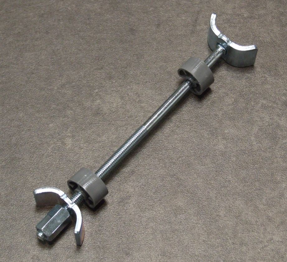 Arbeitsplattenverbinder AVB 5, 

Maß X 73-80 mm/Länge150 mm,  0016048

