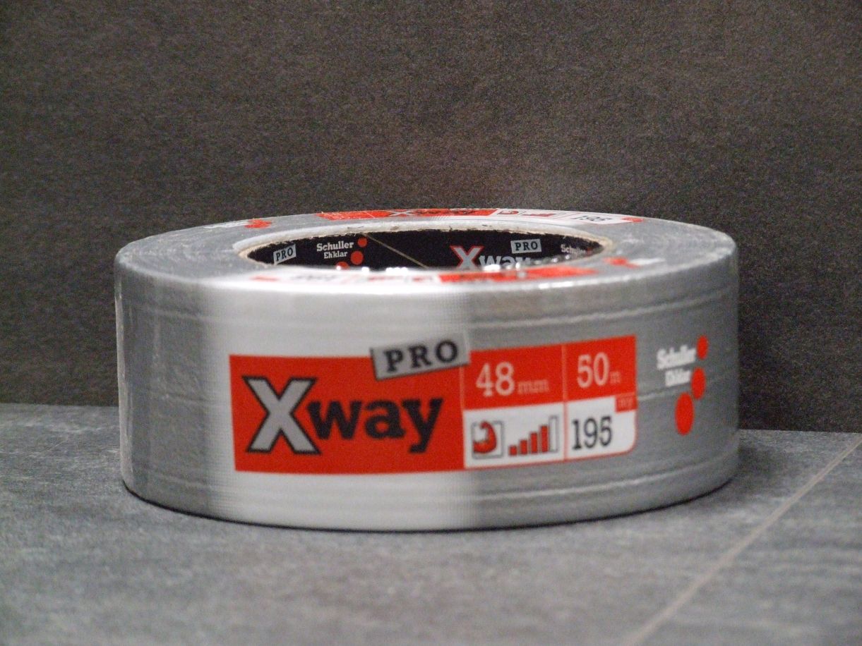 Gewebeband X-Way Pro 48 mmx50 m,

silber, 45769


