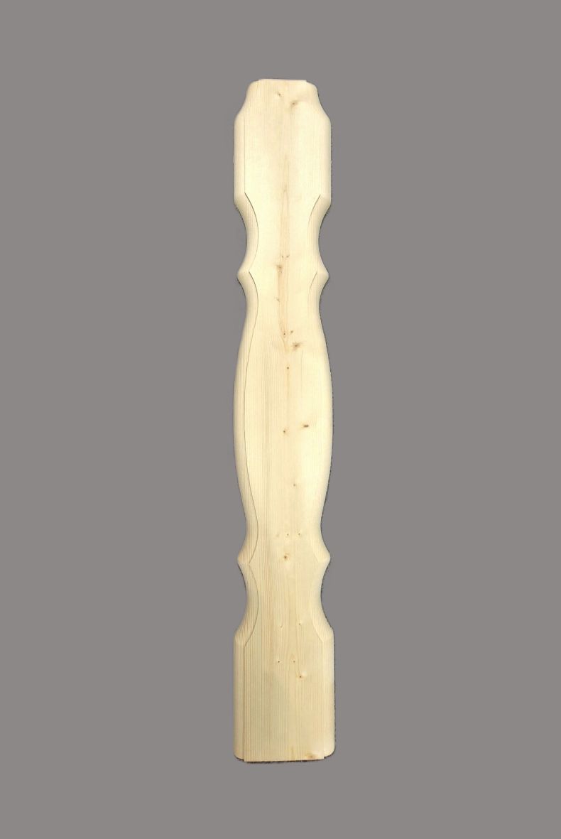 Balkonprofil Lindau Fichte 980x120x19 mm

