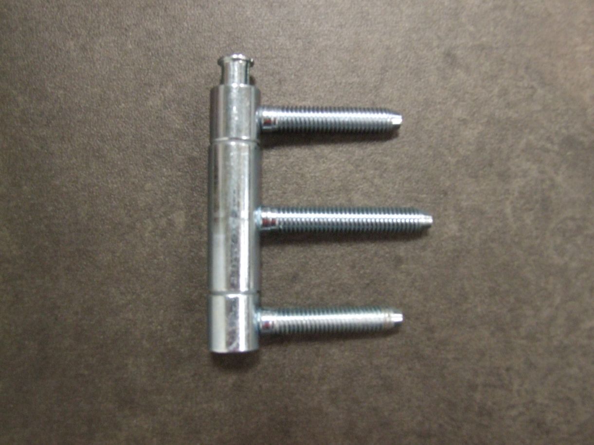 BAKA Einbohrband C 1-15 WF, 3-teilig, 

topzink (hellverzinkt) für Innentüren bis 60 kg, 

SIC115005


