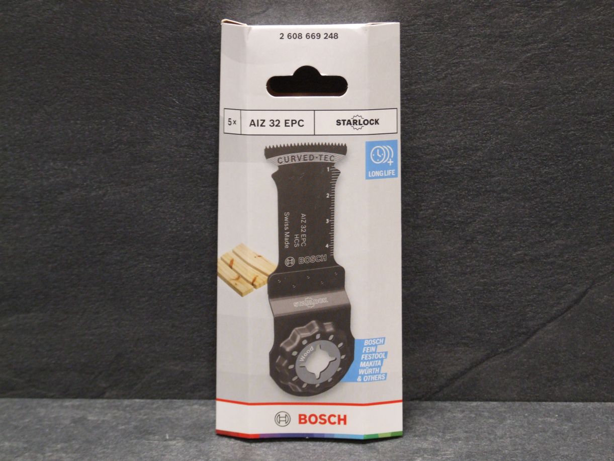 Bosch Tauchsägeblatt AIZ 32 EPC Holz

50x32mm, 5er-Pack; 2608669248

