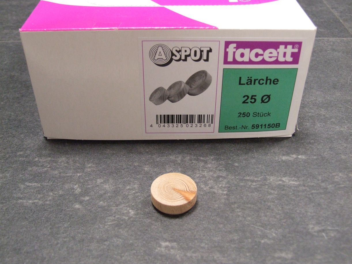 Aspot-Naturäste Ø25 mm, Lärche, 591150

