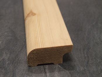 Sockelleiste Nr. 302, 20x42x2400 mm Lärche astig unbehandelt, 80473105


