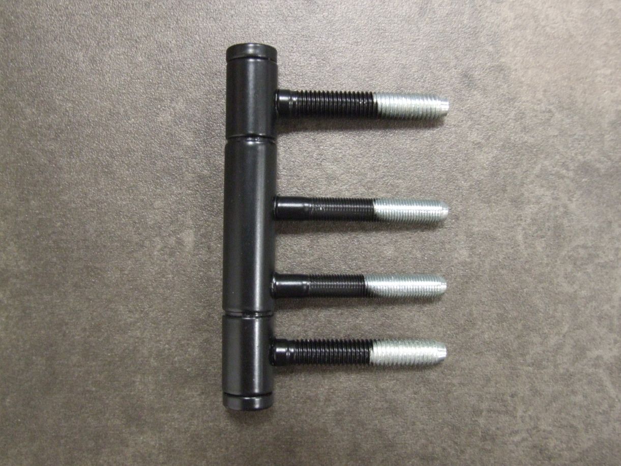 Türband 3-teilig schwarz, Ø 15 mm, 

Set Flügel- u. Rahmenteil, 11.91.000.00SWM


