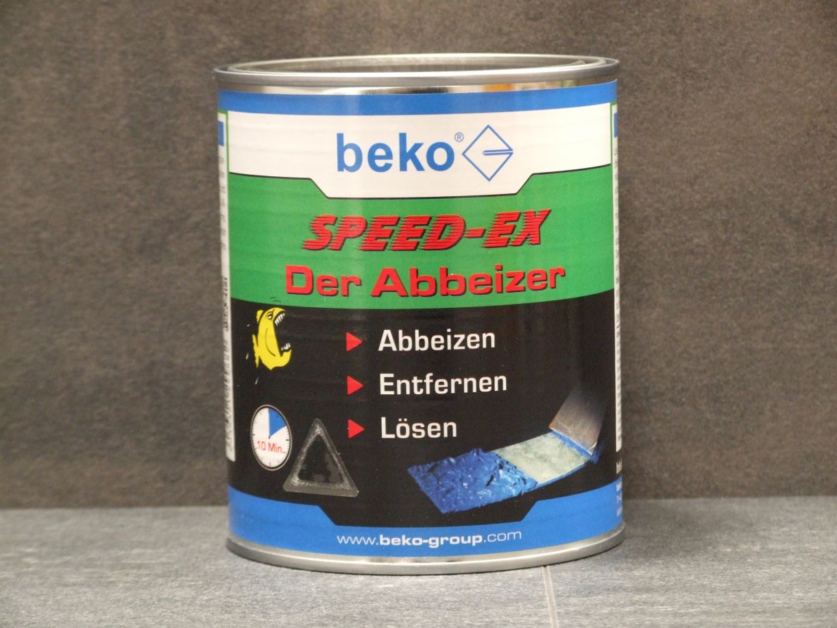 BEKO Speed-Ex Abbeizer, 750 ml, 29960

(Abbeizen/Entfernen/Reinigen/Lösen)

