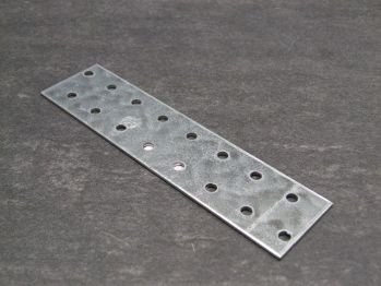Lochplatte 40x160x2,0 mm, verzinkt, 101502

