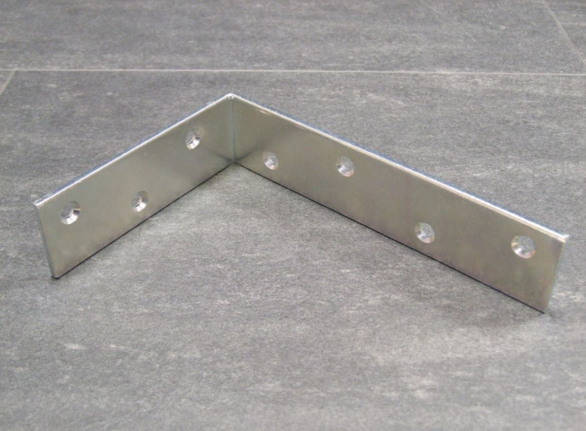 Balkenwinkel 100x200x40x4,0 mm, 

verzinkt, 333409

