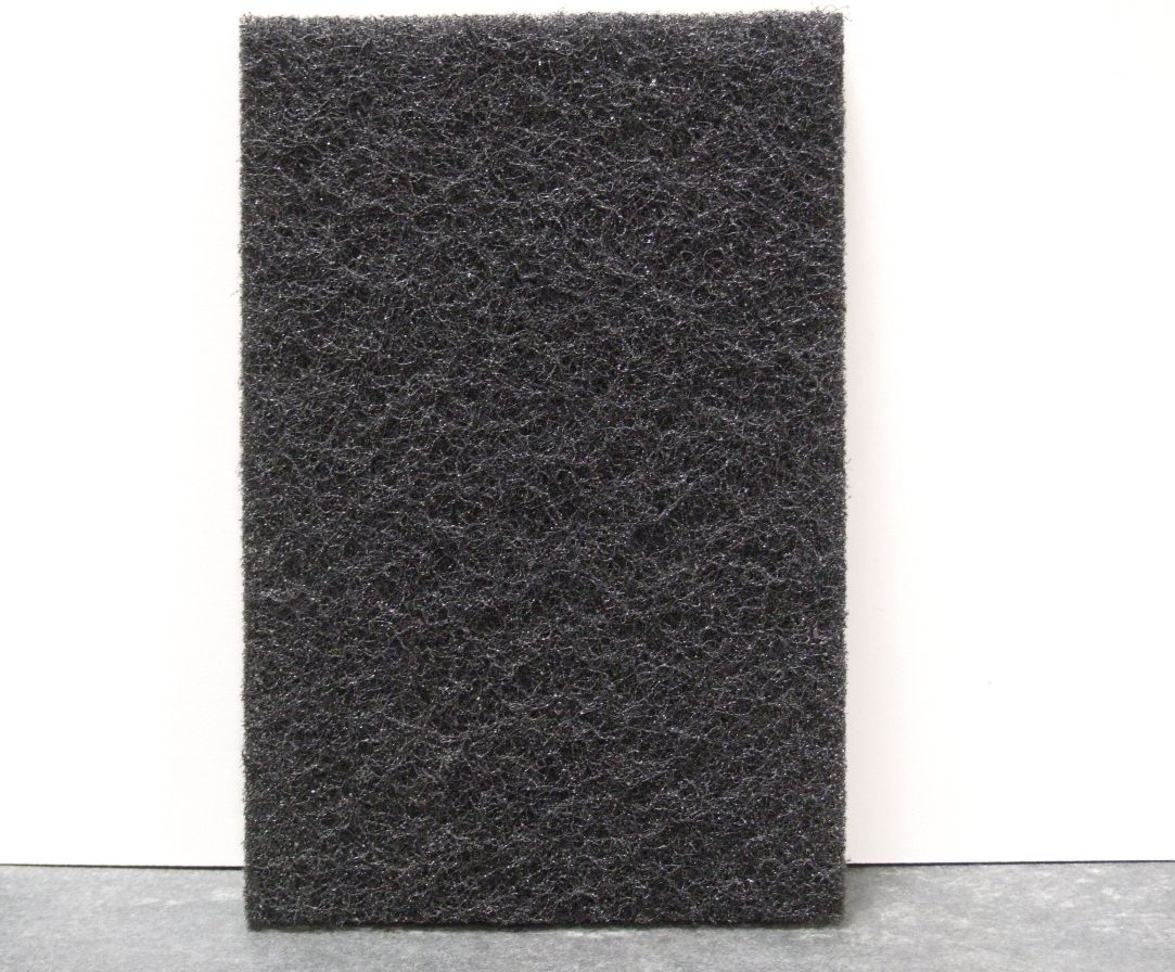 Schleifvlies NPA 500, 152 x 229 mm, 

medium, schwarz; 342857

