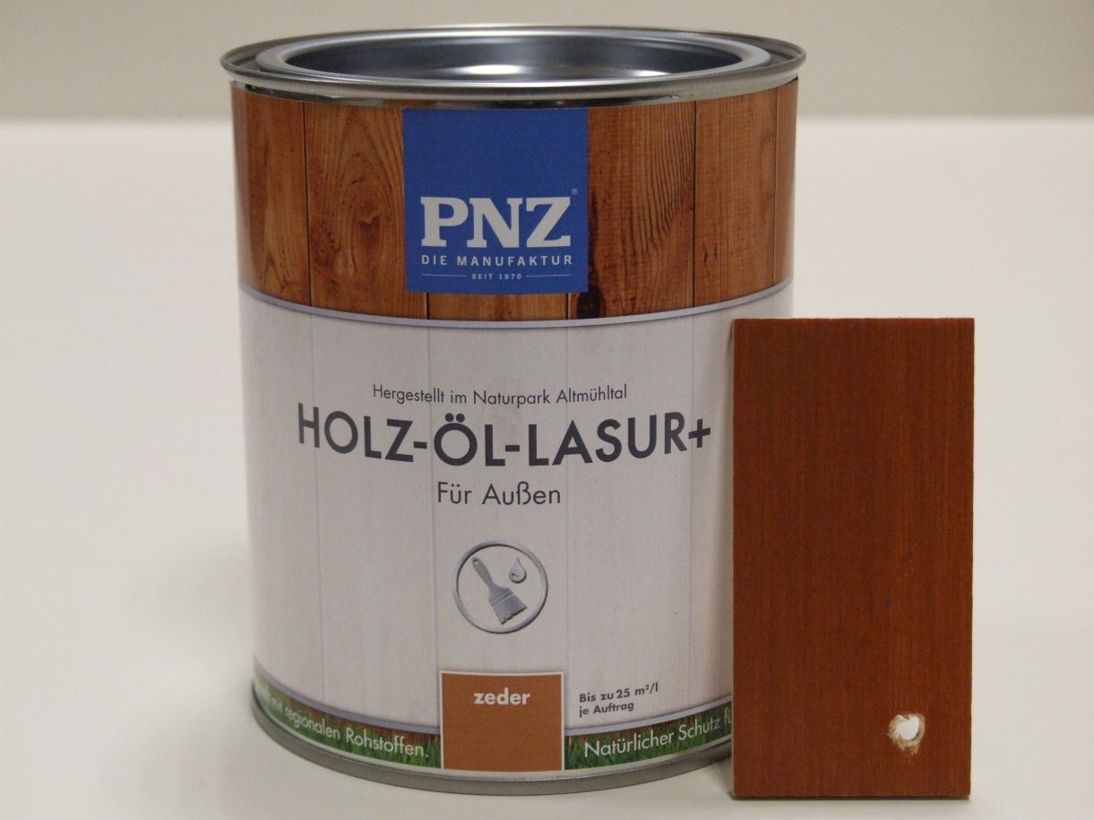 PNZ Holz-Öl-Lasur plus zeder, 0,75 l; 55233

