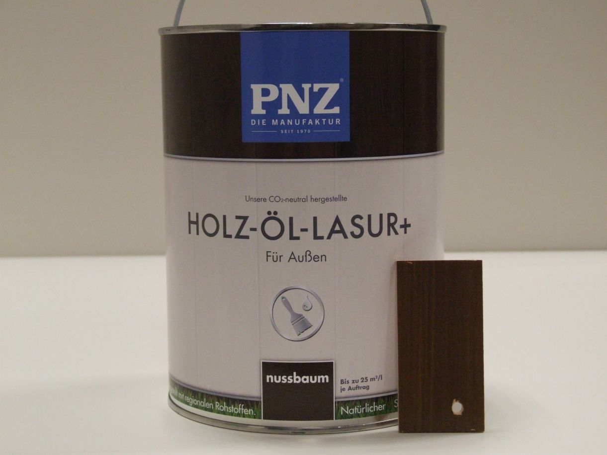 PNZ Holz-Öl-Lasur plus nussbaum, 2,5 l; 55211

