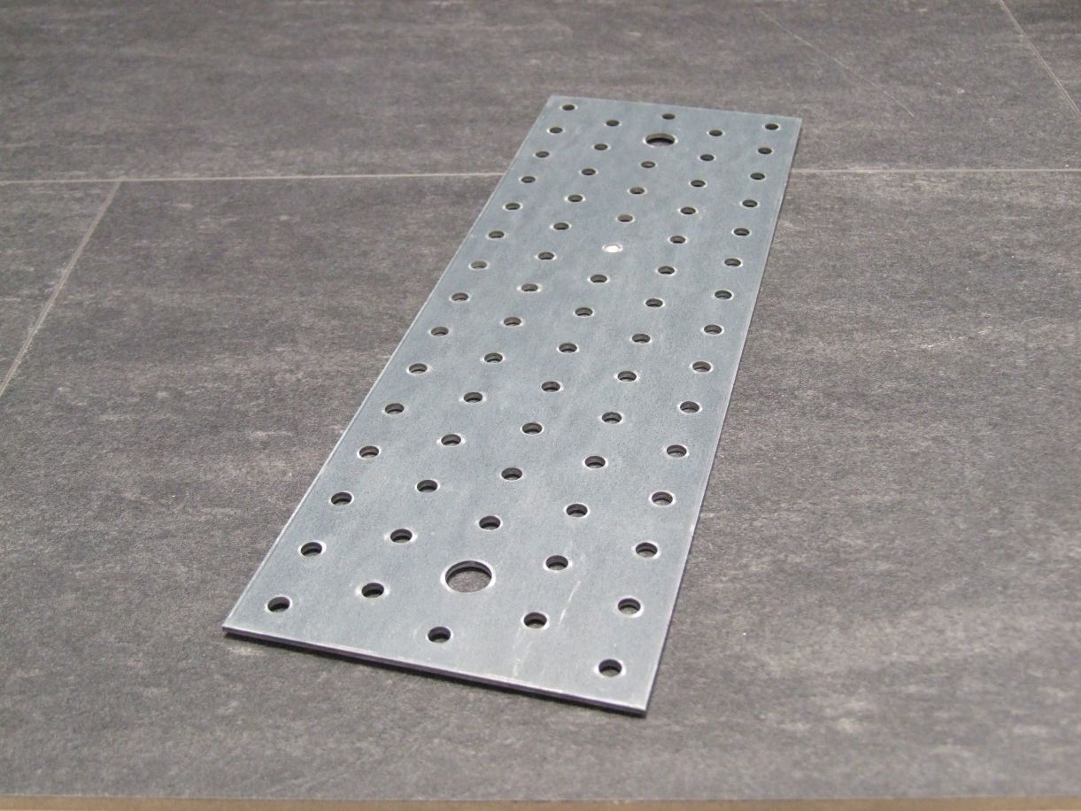 Lochplatte 300x100x2,00 mm, 

sendzimirverzinkt, 332037

