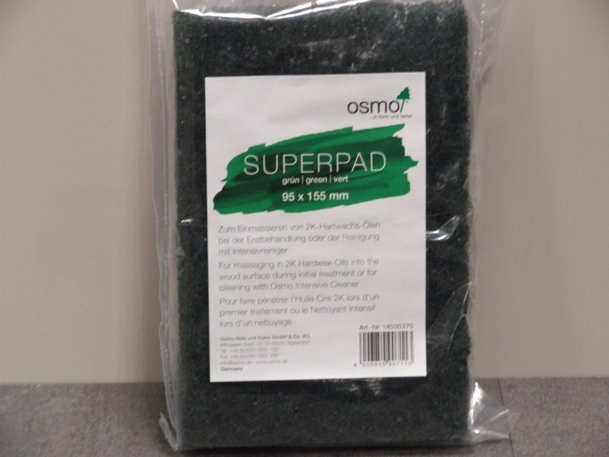 OSMO Superpad rechteckig, 95x155 mm, 

grün; 140 00 270

