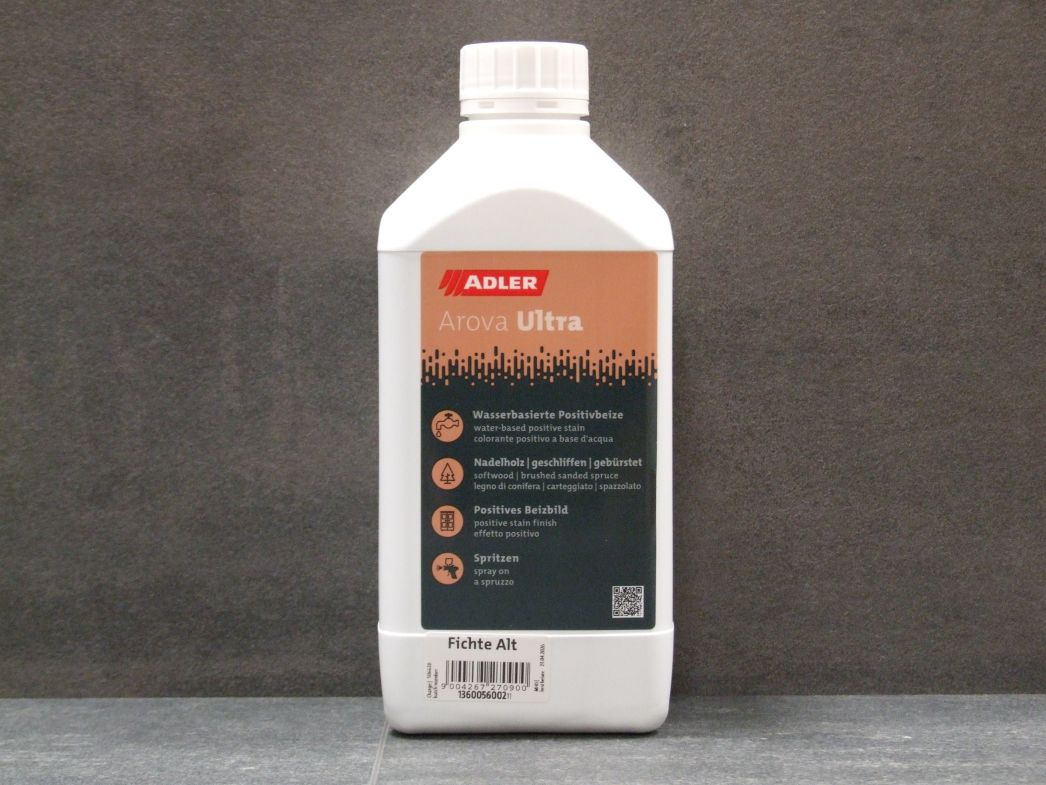 Adler Arova Ultra Positivbeize, Farbton Fichte alt,    

1 l-Gebinde 136005600211

