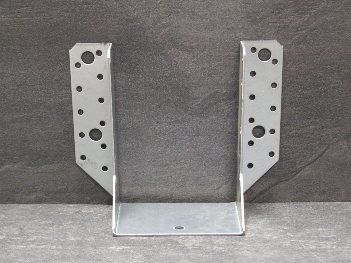 Balkenschuh Typ A 100x140x2 mm, 

sendzimirverzinkt, CE-Kennzeichnung, 335892

