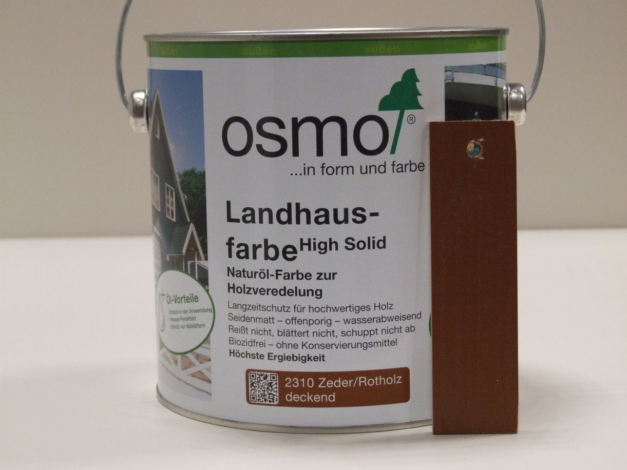 OSMO Landhausfarbe Zeder/Rotholz 2310; 

2,5 l; 11400069

