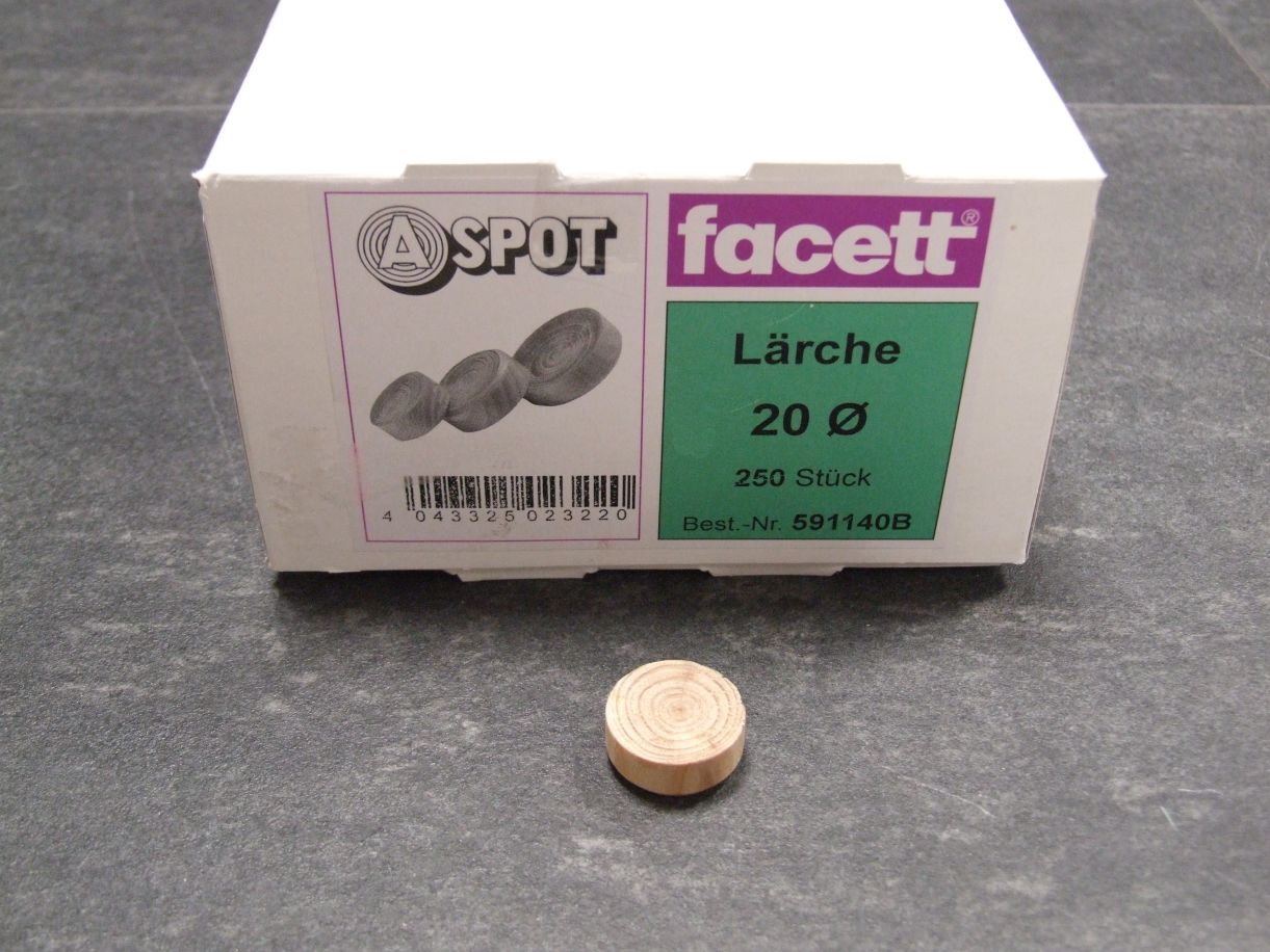 Aspot Naturäste Ø20 mm, Lärche, 591140

