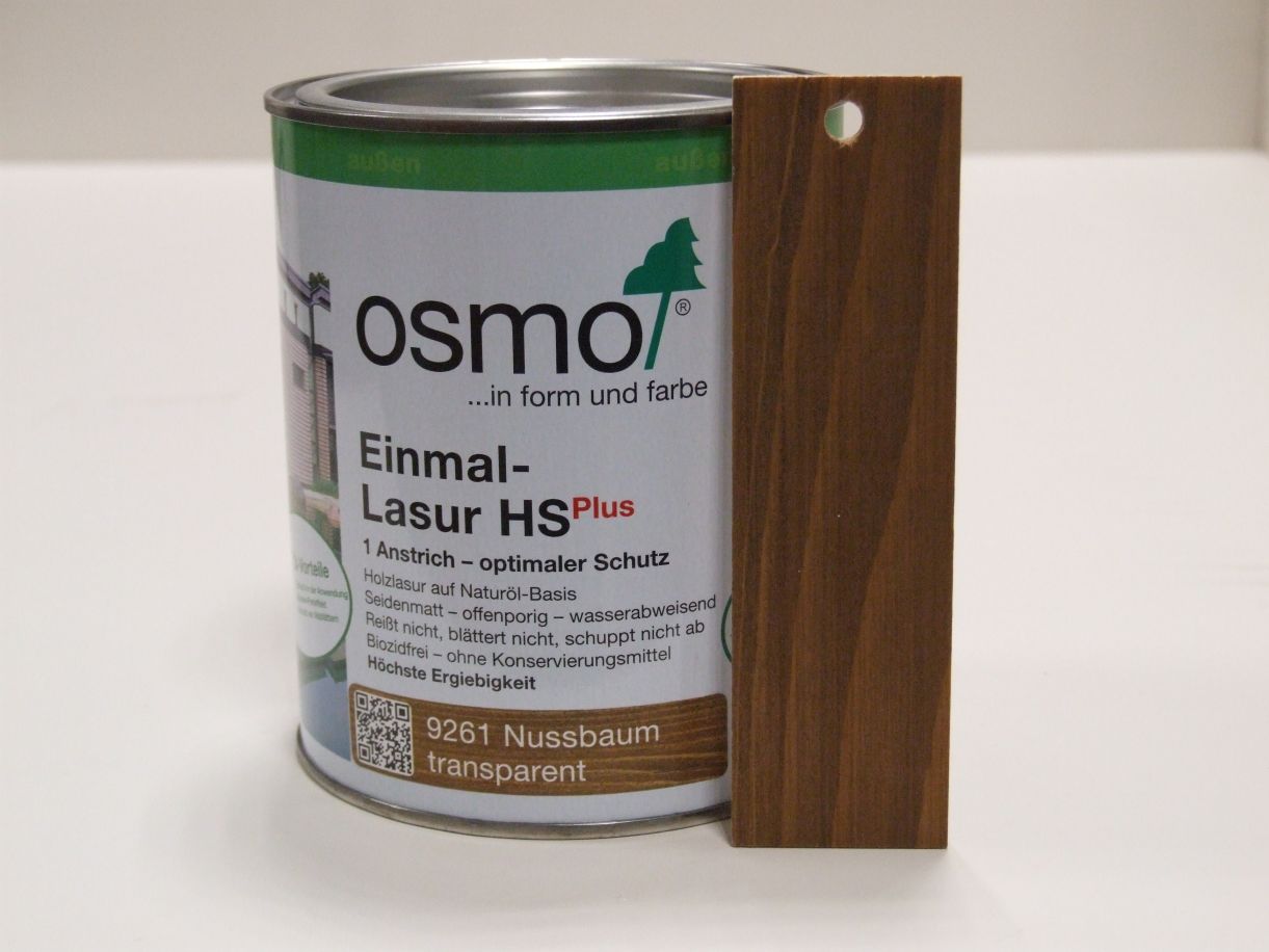 OSMO Einmal-Lasur Nußbaum 9261,

0,75 l, 11101360

