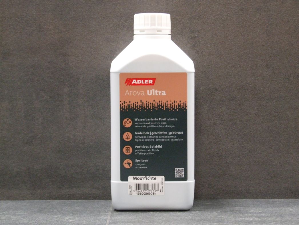 Adler Arova Ultra Positivbeize, Farbton Moorfichte,    

1 l-Gebinde 136005600811

