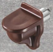 Bodenträger Kunststoff braun, 5 mm; 282.12.105

