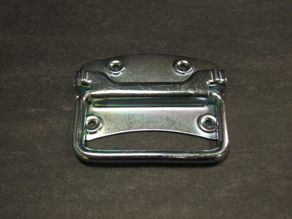 Kistengriff 104x80x12 mm, 

gelbverzinkt/hell verzinkt, 347529

