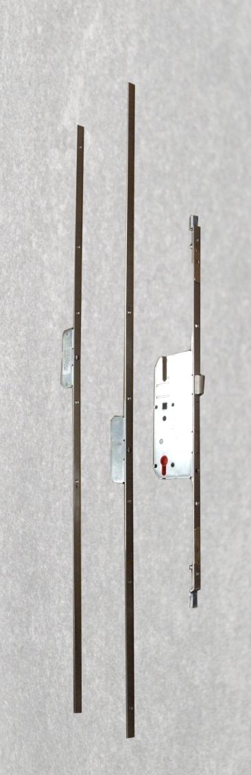 Nebenschloß oben Bolzenriegel-Stulp 16 mm, 

mit Schubstangenanschluß oben Stulp 

16x3x1180 m, 11-01021-1108

