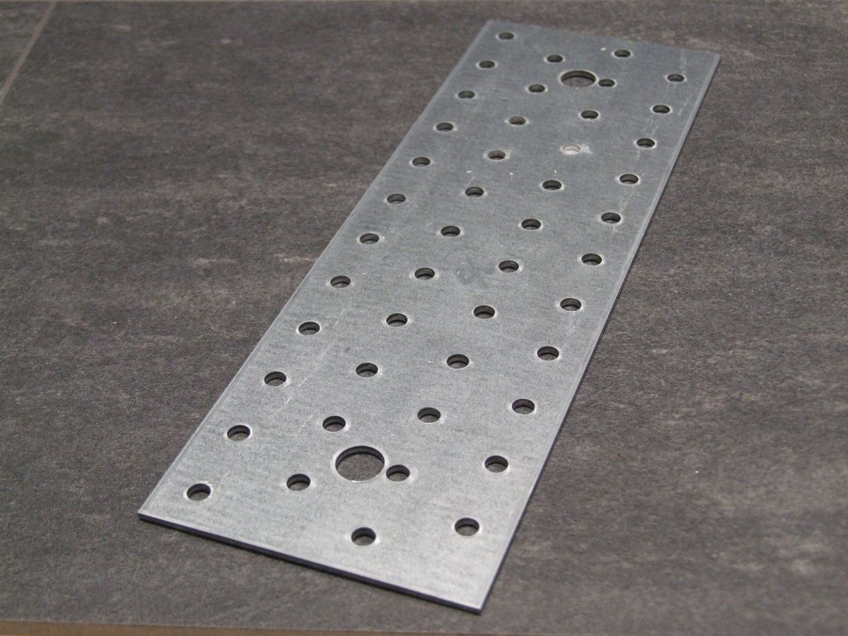 Lochplatte 240x80x2,0 mm,

sendzimirverzinkt, 332006

