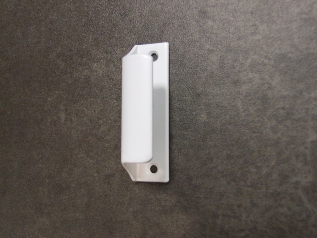 Hebetürgriff 8052.70 Normbau, 70mm weiß 

aus Alu-Profilmaterial; 387042

