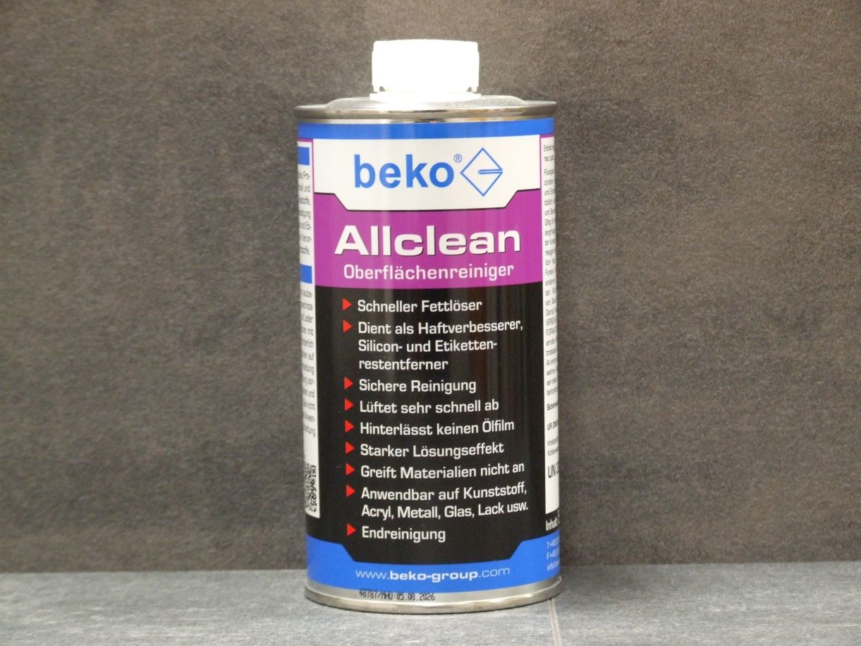 BEKO AllClean Oberflächenreiniger 500 ml, 

266 120 0500

