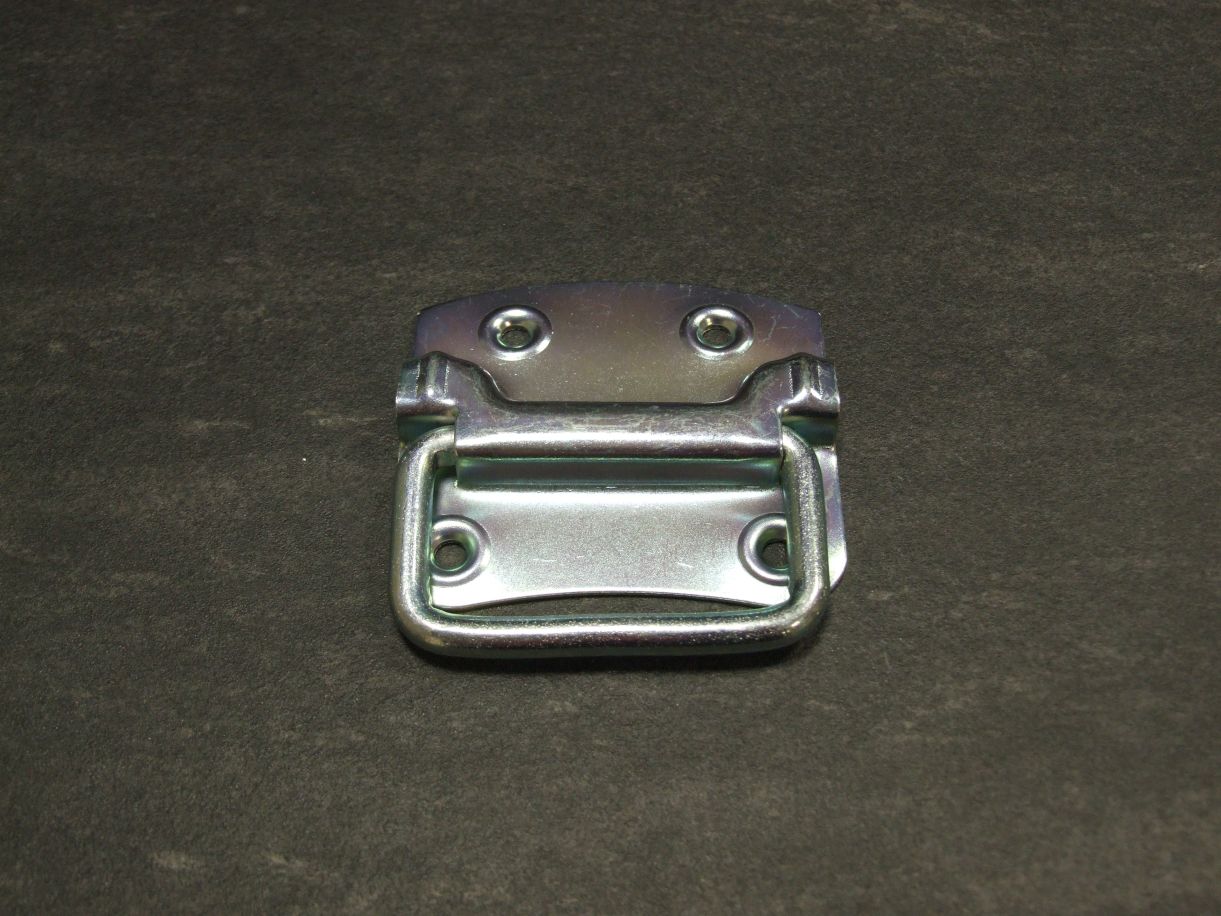 Kistengriff 80x74x11 mm, 

galv.gelbverzinkt oder galv. verzinkt, 347505

