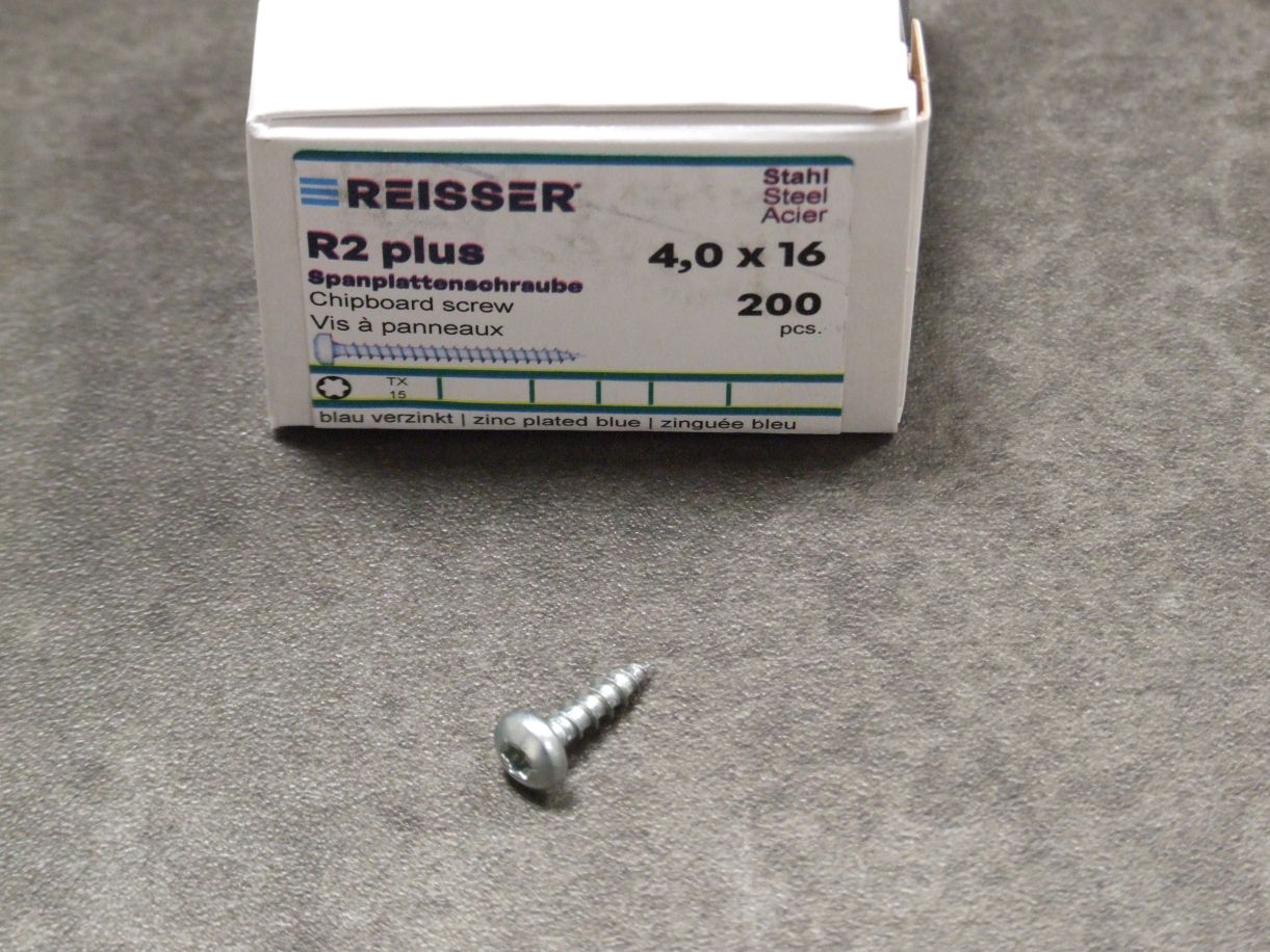 R2 plus Spanplattenschraube Pan Head

4x16 mm, VG, verzinkt, 543545

