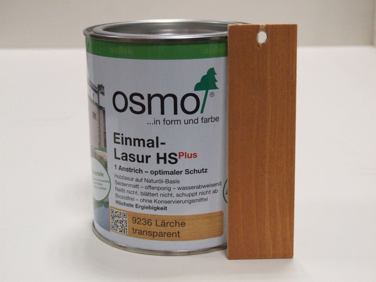 OSMO Einmal-Lasur Lärche 9236,

0,75 l; 11101210

