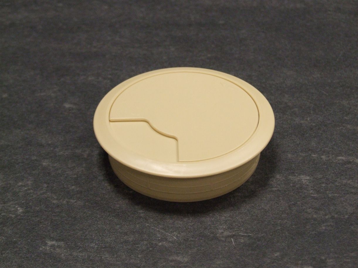 Kabel-Set 2-tlg. Ø 80 mm, 

Kunststoff beige; 428.96.404

