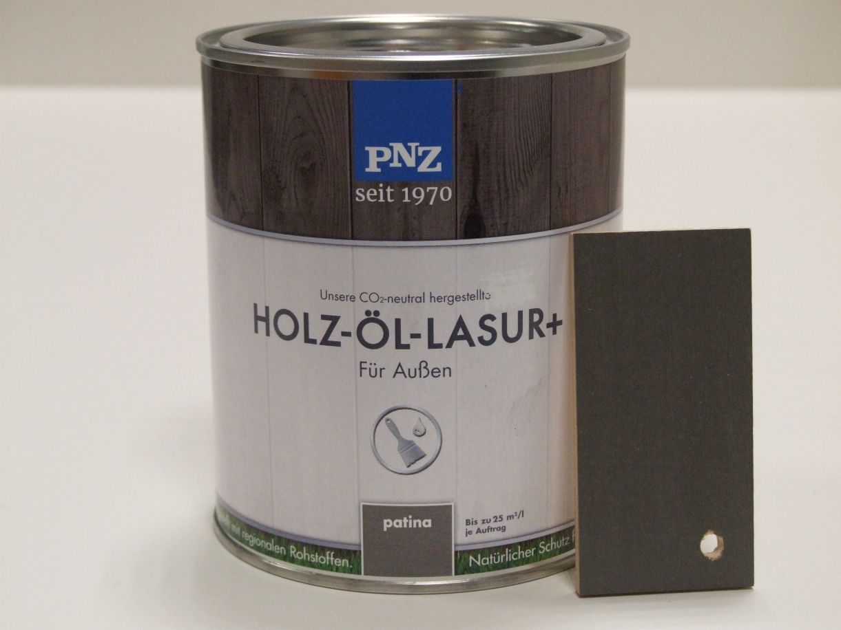 PNZ Holz-Öl-Lasur plus patina, 0,75 l; 55228

