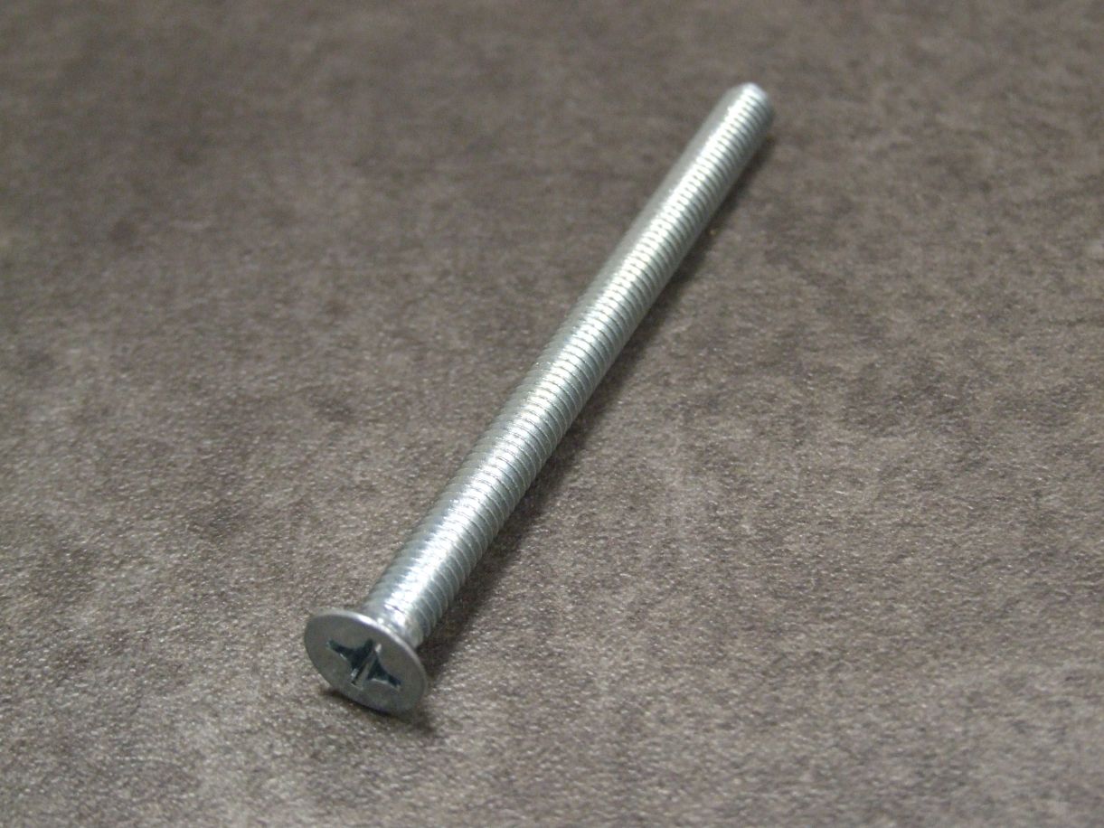 Gewindeschraube M6x70 mm, DIN 965, 

verzinkt, Senkkopf PH3

