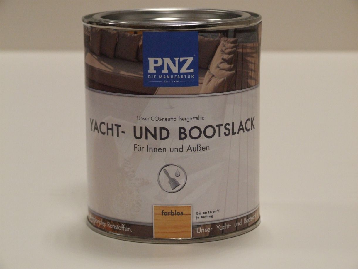 PNZ Yacht- & Bootslack natur, 0,75 l; 10455

