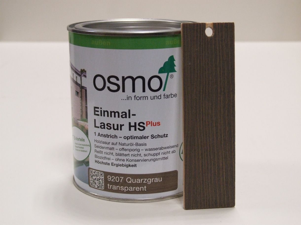 OSMO Einmal-Lasur Quarzgrau 9207, 

0,75 l; 11101572

