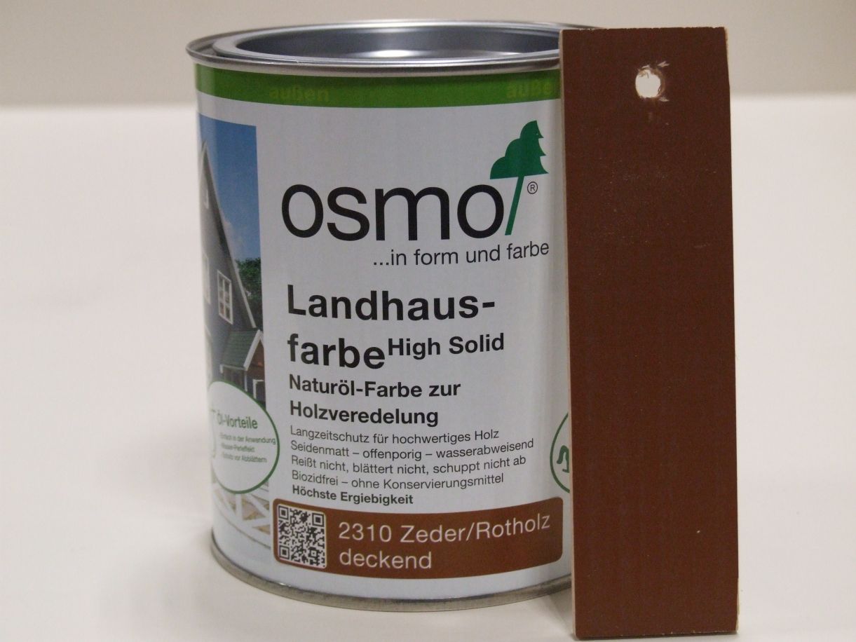 OSMO Landhausfarbe Zeder/Rotholz 2310; 

0,75 l; 11400068

