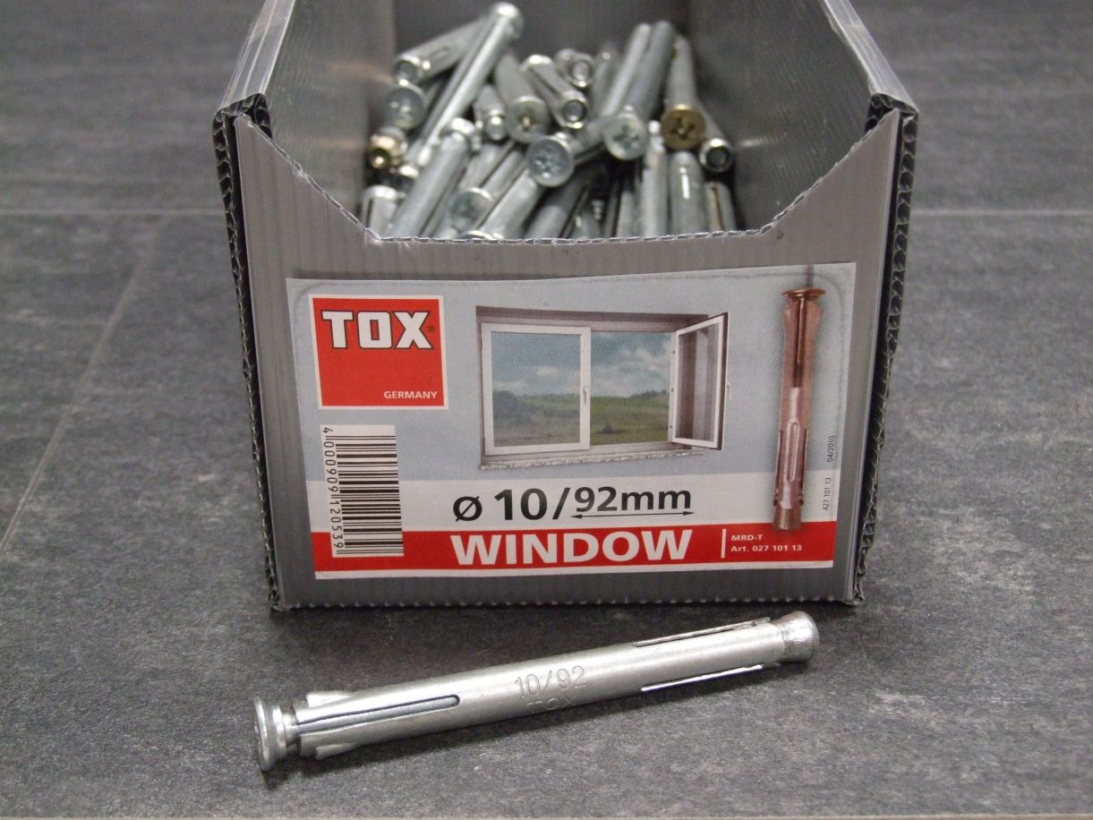 TOX Metallrahmendübel Window 10x92 mm; 

02710113

*Abverkauf/Sonderpreis*

